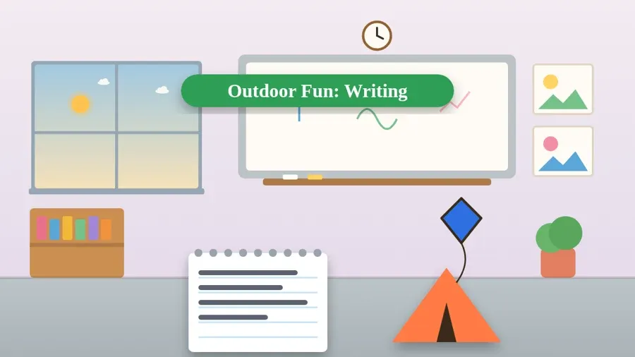Outdoor Fun: Writing