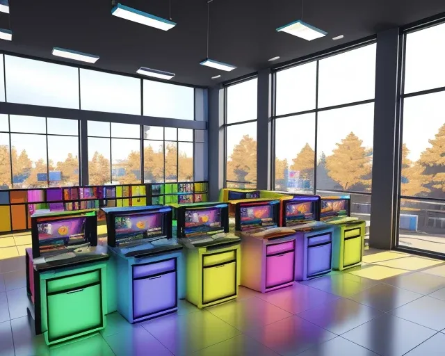 Let's go to the new computer store!