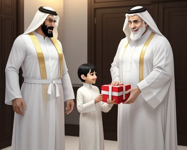 زيارة الأقارب بهدية وأدب