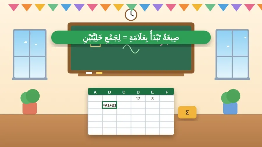 صِيغَةٌ تَبْدَأُ بِعَلَامَةِ = لِجَمْعِ خَلِيَّتَيْنِ