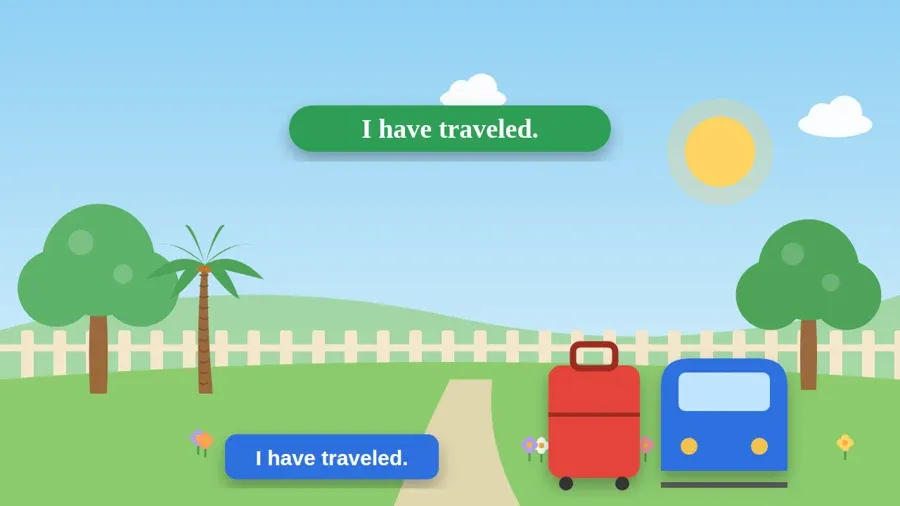 I have traveled.