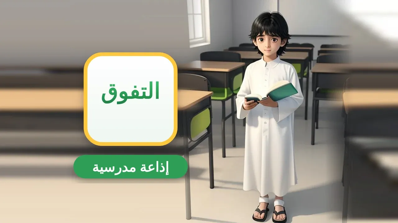 إذاعة مدرسية عن التفوق الدراسي