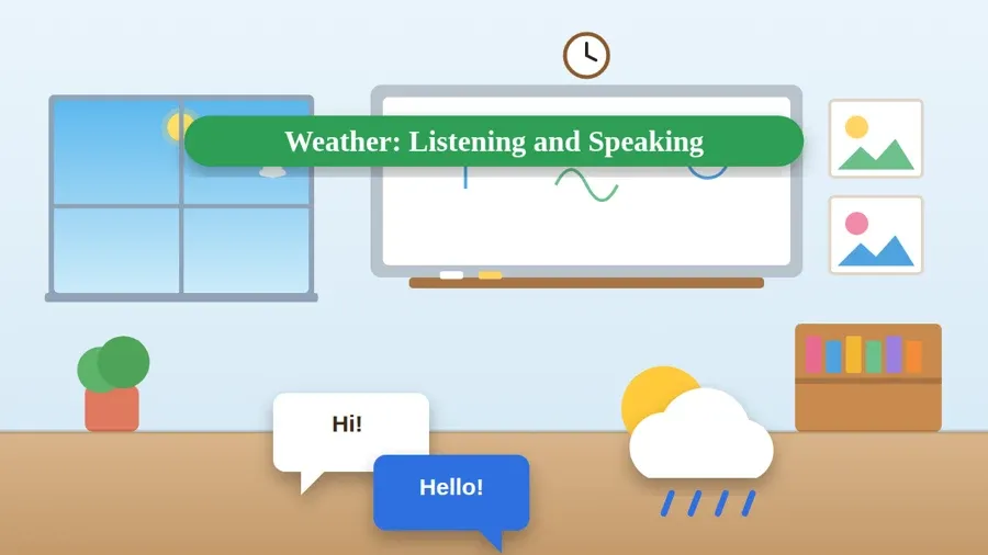 Weather: Listening and Speaking