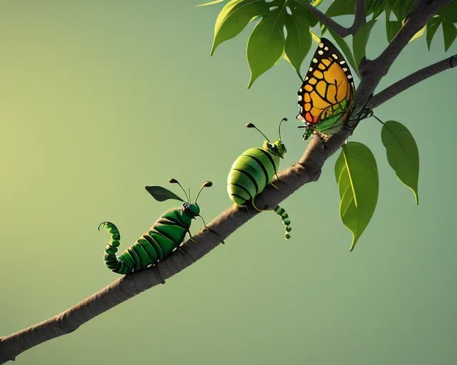 دورة حياة الفراشة