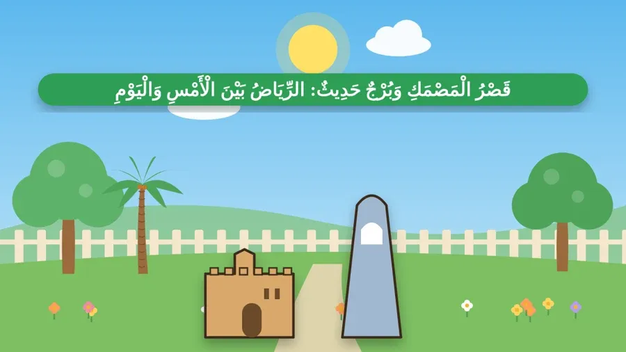 قَصْرُ الْمَصْمَكِ وَبُرْجٌ حَدِيثٌ: الرِّيَاضُ بَيْنَ الْأَمْسِ وَالْيَوْمِ